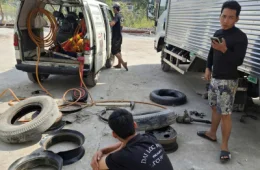 NGUYỄN ĐỨC – Dịch Vụ Vá Vỏ, Kích Bình Ô Tô Xe Tải 24/24 Uy Tín