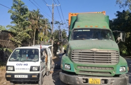 VÁ VỎ CONTAINER TẠI TÂN PHÚ TRUNG CỦ CHI